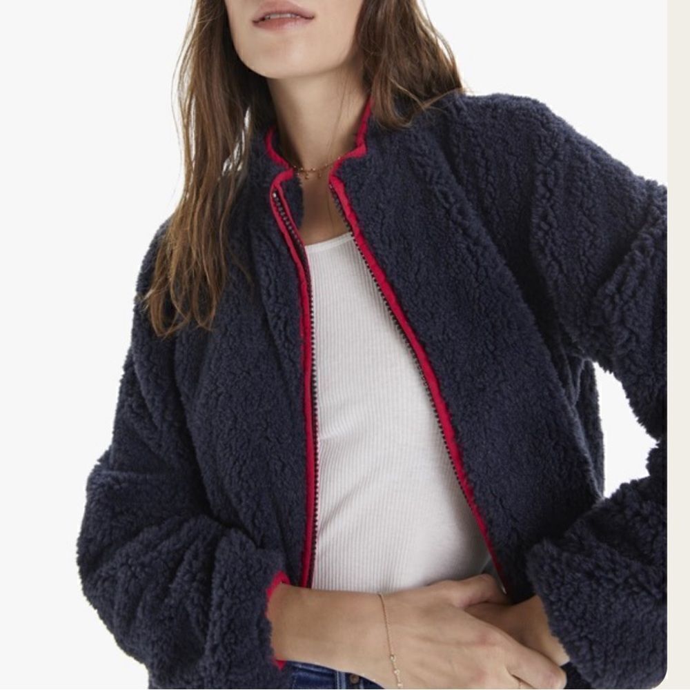 Mother THE FUNNEL NECK ZIP JACKET - BLUE
NIGHTS TEATIME TRAVEL Small